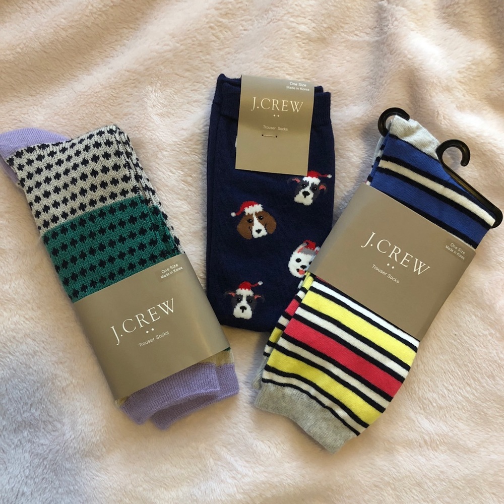 J. Crew Socks (Set of 3)
